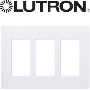 3Gang White Wallplate