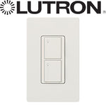 White 5A 2Button Switch