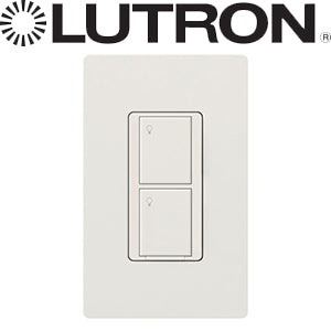 White 5A 2Button Switch