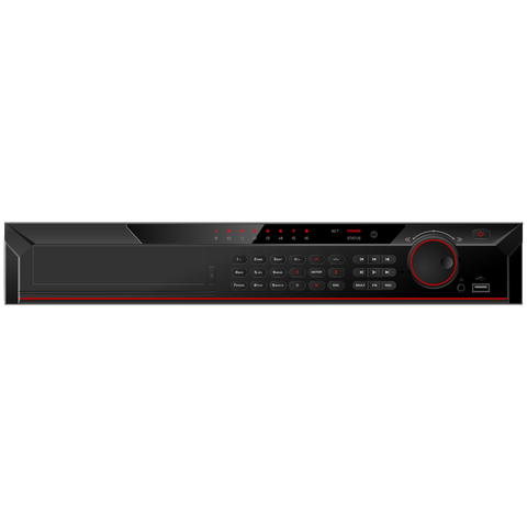 32Channel 1.5U 16PoE 4K&H.265 Pro Network Video Recorder | NVR504L-32/16P-4KS2E