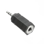 2.5 mm Stereo Plug to 3.5 mm Stereo Jack Adapter