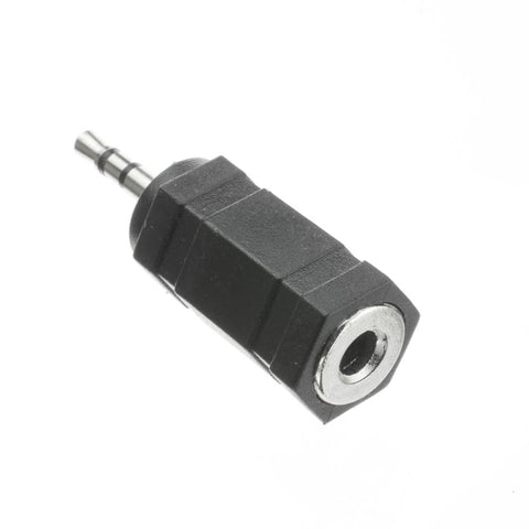 2.5 mm Stereo Plug to 3.5 mm Stereo Jack Adapter