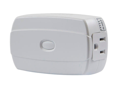 Monoprice Z-Wave Plugin On/Off, NO LOGO (Works with Alexa & Google Home with Hub)