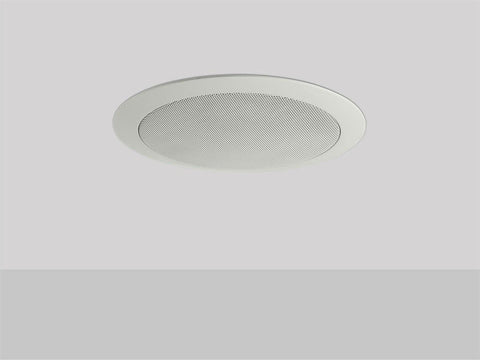 Monoprice Commercial Audio 20W 4 inch Coax Ceiling Speaker with ABS Back Can & Grill 70V (NO LOGO) (Open Box)