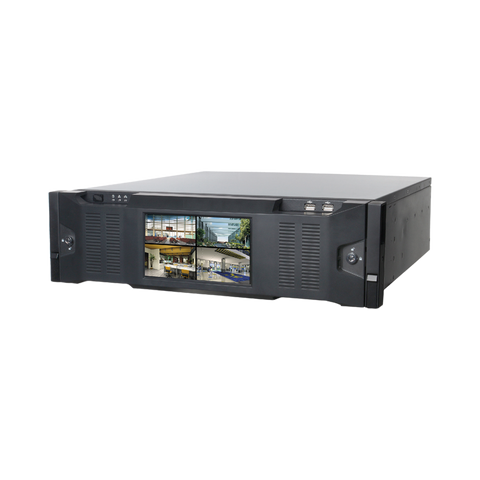 4U 24HDD Intelligent Video Surveillance Server with Redundant Power, LCD screen and 32 Channel Back End Face Recognition | IVSS7024DR