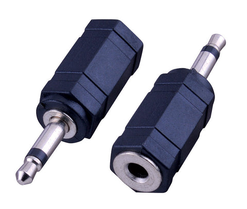 3.5 mm Mono Plug – 3.5 mm Stereo Jack Adapter
