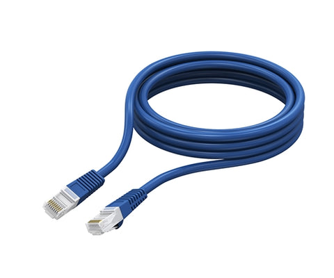 3' CAT5E PATCH CABLE BLUE