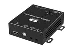HDMI 4K 1 IN 2 OUT SPLITTER WITH AUDIO EXTRACTOR AND UP/DOWN SCALER