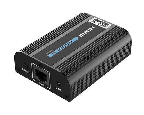 HDMI EXTENDER OVER ONE CAT5/6 WITH IR UP TO 100' 4KX2K (BSTOCK)