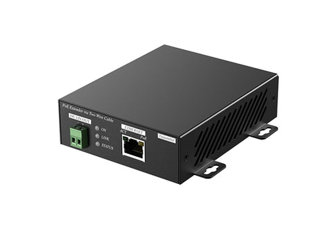 POE IP CAMERA EXTENDER OVER COAX OR TWO-WIRE