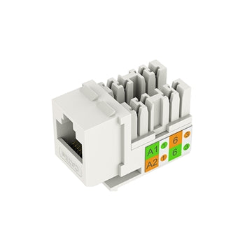 LT. ALMOND KEYSTONE CAT5E UL LISTED DATA JACK