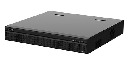 32CH RACK MOUNT COMPACT 1.5U 16POE 4K, H.265+ NETWORK VIDEO RECORDER (8TB