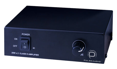 PulseAudio 2 Channel, Class D Amplifier – 25W