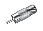 RCA MALE TO F FEMALE (10 PACK)