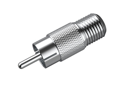 RCA MALE TO F FEMALE (10 PACK)