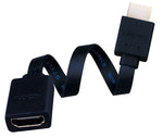 The ULTIMATE HDMI® Adapter – Super Flex Flat HDMI® High Speed Male to Female Cable