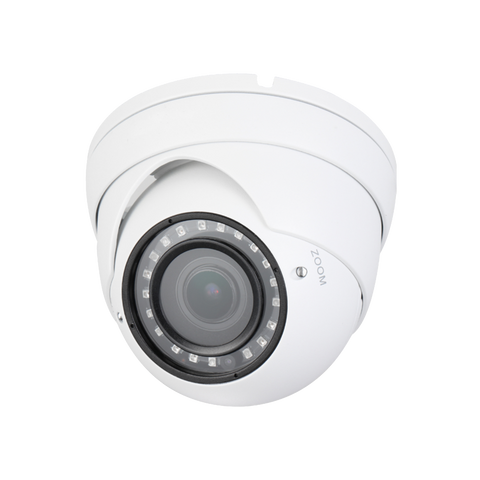 4MP HDCVI Dome Camera, 2.7-13.5mm Vari-Focal Lens | HCC3340R-IR-VF