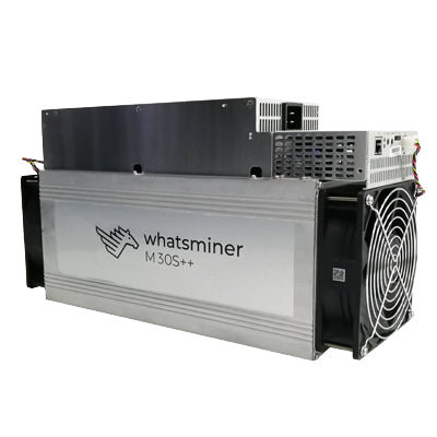 M30S++ 110Th/s running @ 31/W -WhatsMiner includes 220V PSU