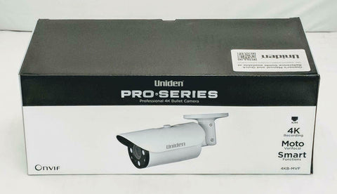 4K Pro Series 4K IP Surveillance Moto-Varifocal Bullet Camera 150' Night Vision