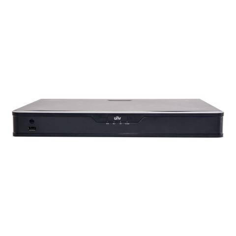 UN-NVR30216EP8B | Univew Ultra265 16CH NVR w/ 8 PoE | 2 SATA